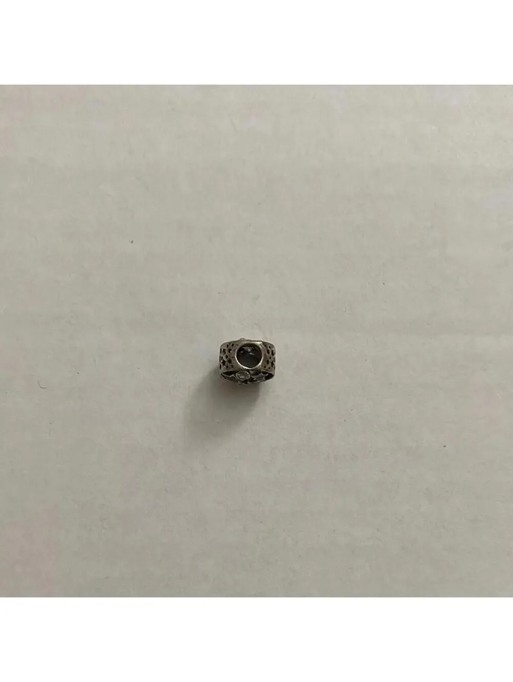 Pandora Silver and Blue Star and Moon Charm for Bracelet